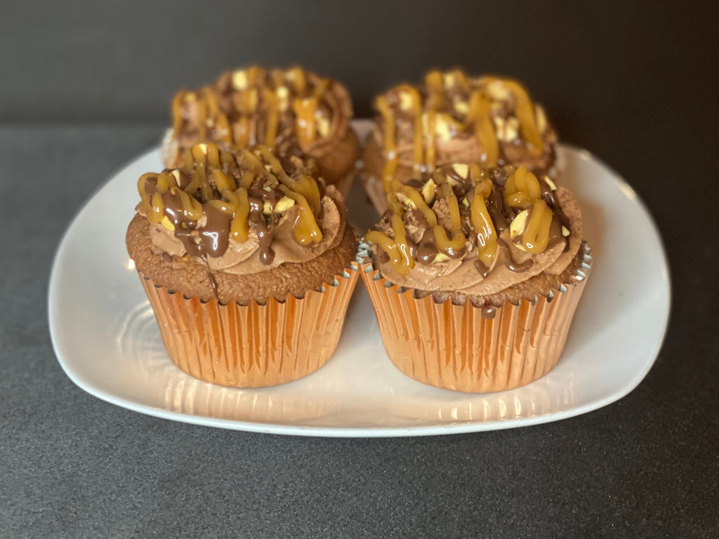 Keto & Gluten Free Snickers Cupcakes (5 Pack)