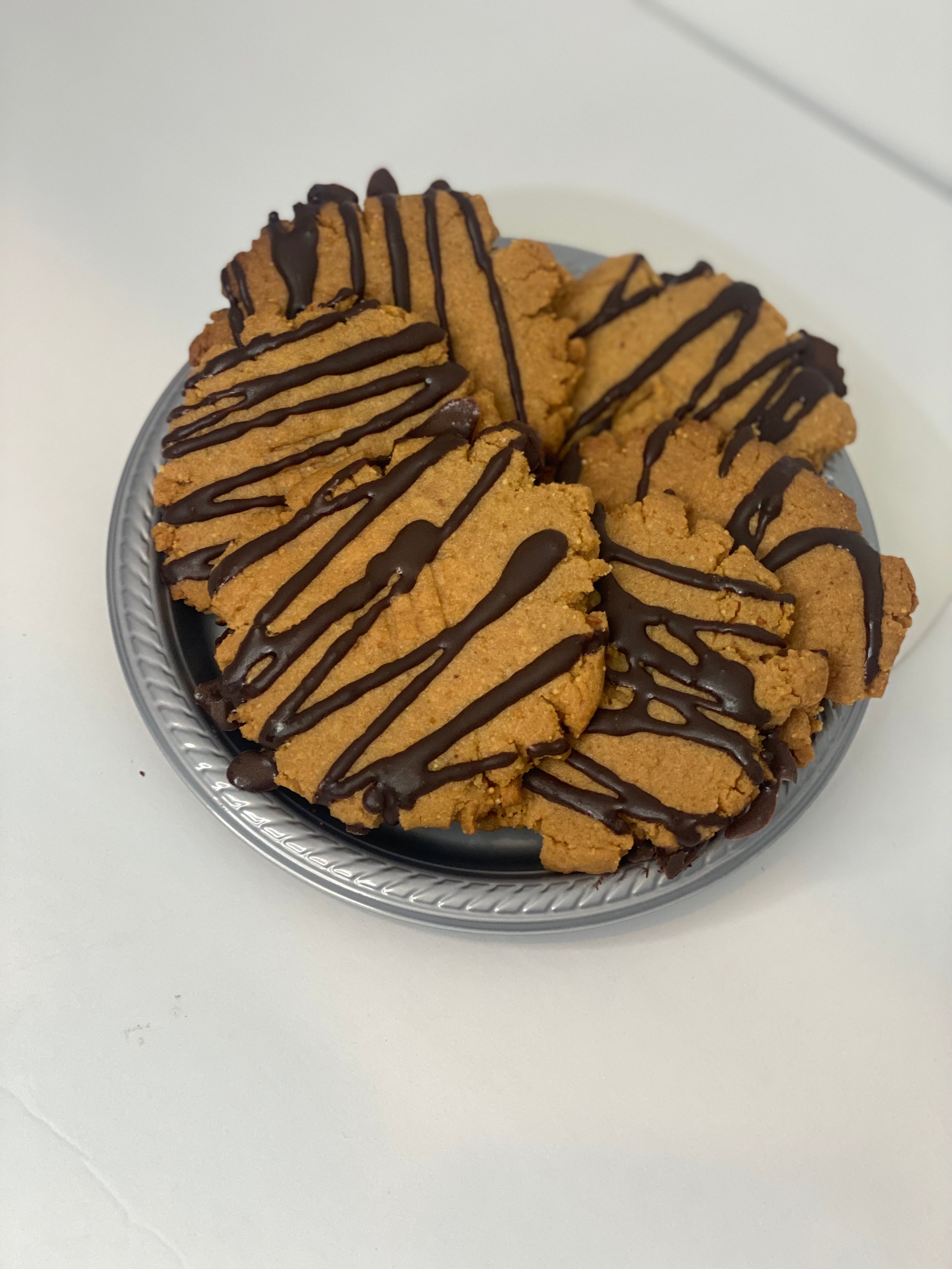 Keto & Gluten Free Peanut Butter Cookies (12 Pack)